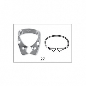 27 CLAMP CON ALA IVORY