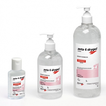 Z6 DRYGEL JABON MANOS EN SECO 500ml.