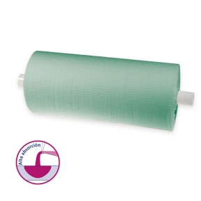 BABEROS PAPEL/PLASTICO MEDICALINE 80u.VERDE
