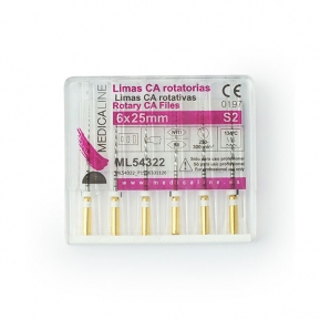 LIMAS ROTATORIAS MEDICALINE S2 25mm 6u.