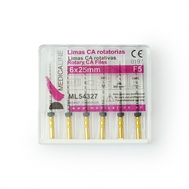 LIMAS ROTATORIAS MEDICALINE F5 25mm 6u.