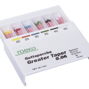 PUNTAS GUTTA G.TAPER ROEKO 0,04 025