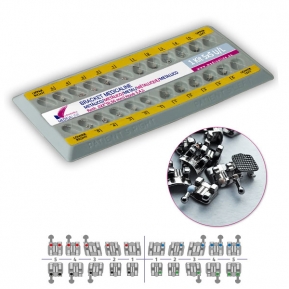 BRACKET ML METAL ROTH .022 KIT 20u.