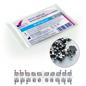 BRACKET ML METAL ROTH .022 U2R 10u.