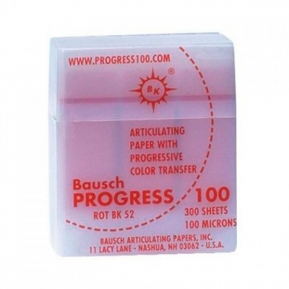 BK52 BAUSH PROGRESS 100 DISP. PLAST. ROJO