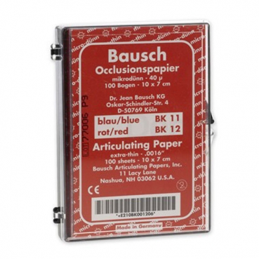 BK12 PAPEL ARTICULAR HOJA 10x7 cm. ROJO  100u