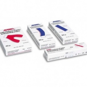 PAPEL ARTICULAR HANEL en U 40 µ rojo/rojo 72 ud