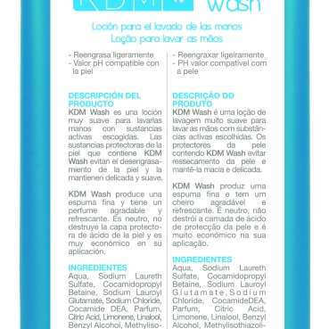 KDM WASH JABON CONCENTRADO 1L.