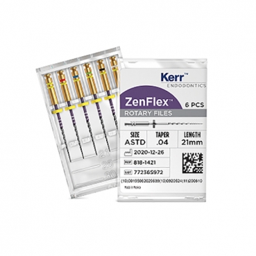LIMAS NITI ZENFLEX 35 .04 25mm 6u.